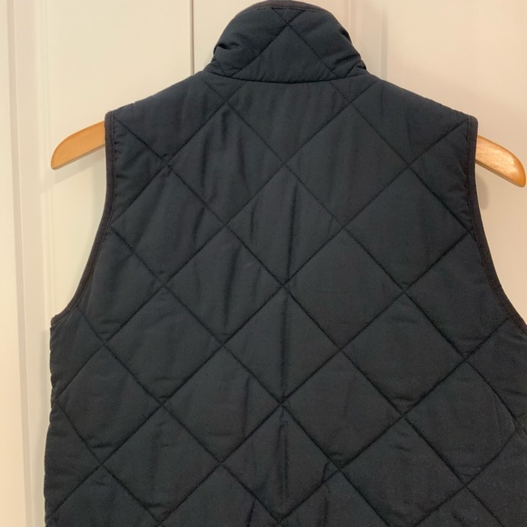 J. Crew Merchantile Navy Blue Quilted Puffer Vest Small - Picture 9 of 12